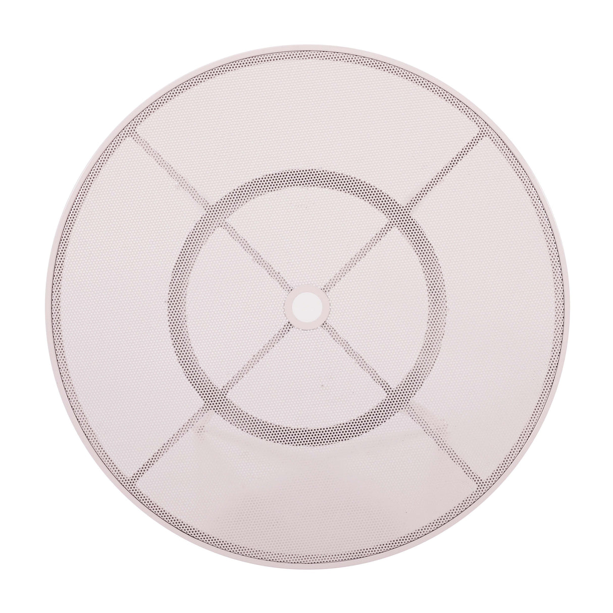 Erica 34" Wrought Iron Outdoor Round Cafe Table