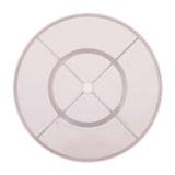 Erica 34" Wrought Iron Outdoor Round Cafe Table