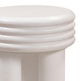 Delta Concrete Indoor/Outdoor Round Side Table - View 5