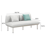 Katti 65.5" Outdoor Loveseat
