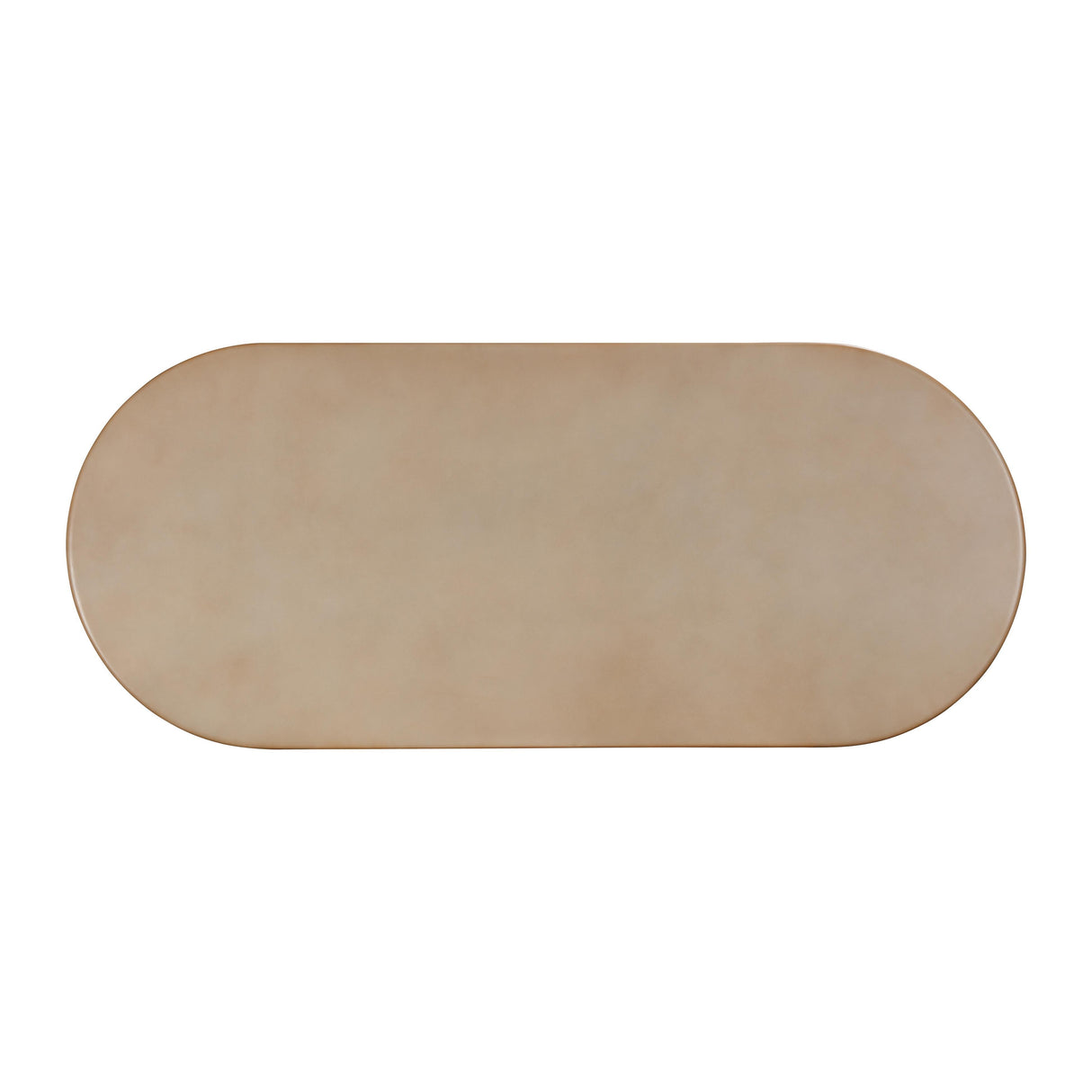 Fassa 87" Faux Terracotta Indoor / Outdoor Oval Dining Table