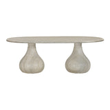Smooch 87" Concrete Indoor / Outdoor Dining Table