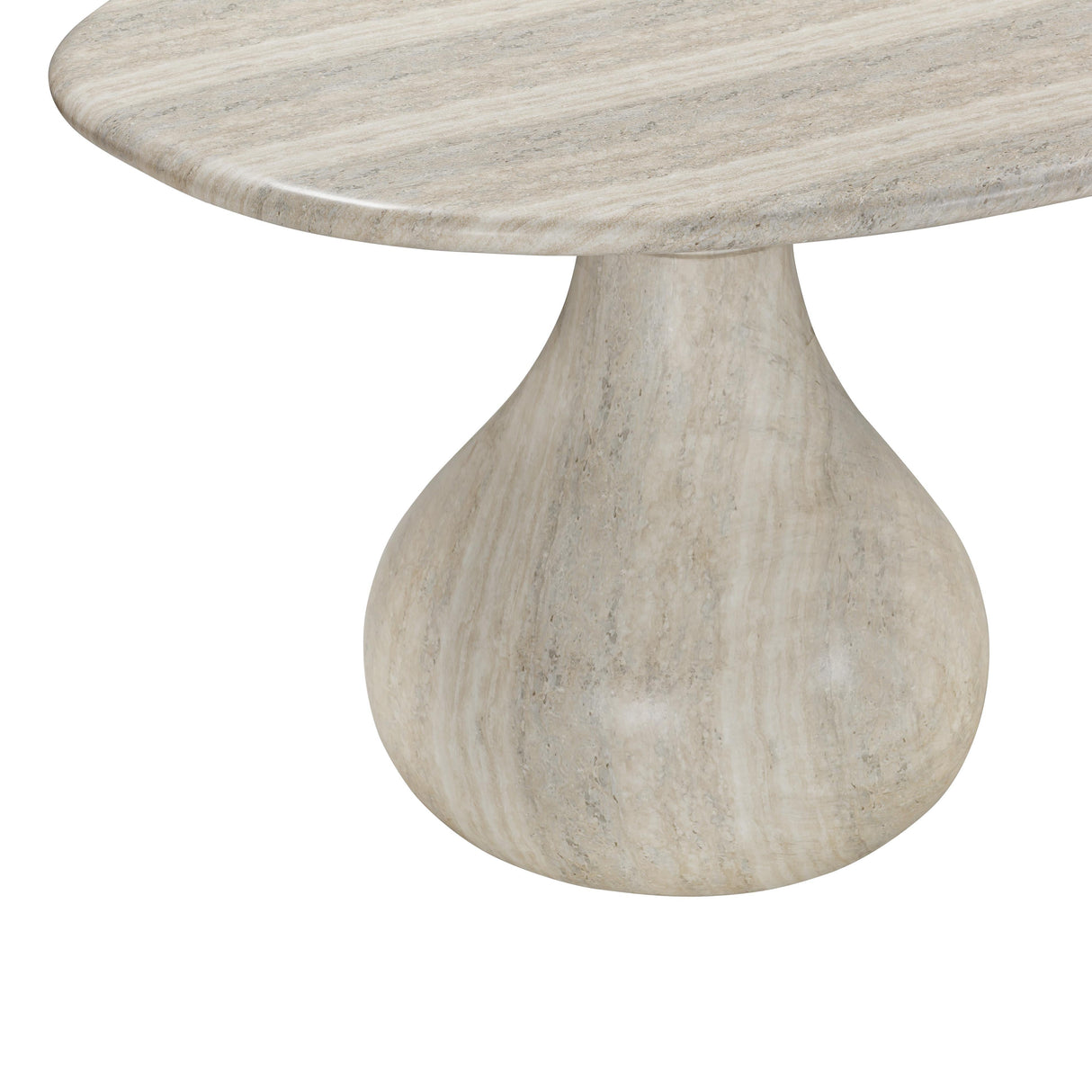 Smooch 87" Concrete Indoor / Outdoor Dining Table