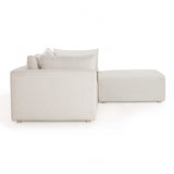 Hangover 4-Piece Cream Outdoor Modular Sectional