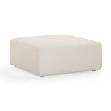 Hangover Cream Outdoor Ottoman