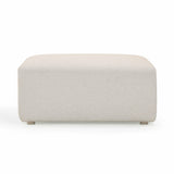 Hangover Cream Outdoor Ottoman