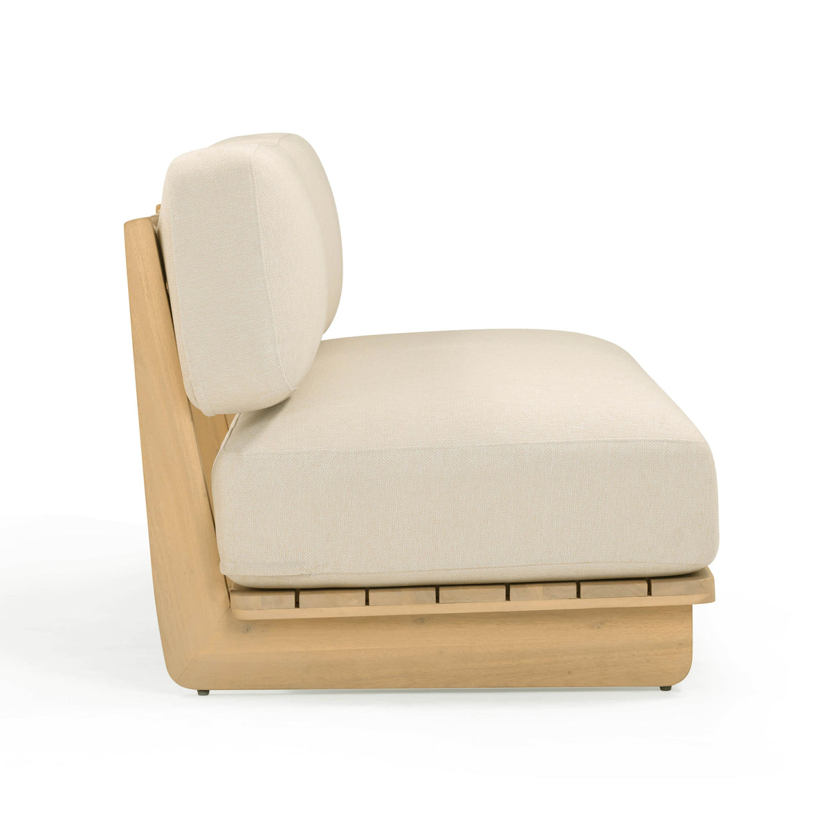 Reavan 67" Cream Outdoor Lounge Sofa