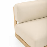 Reavan 67" Cream Outdoor Lounge Sofa