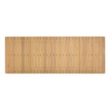 Sardinia 95" Light Teak Outdoor Rectangular Dining Table