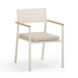 Sardinia Cream Outdoor Dining Chair - Set of 2