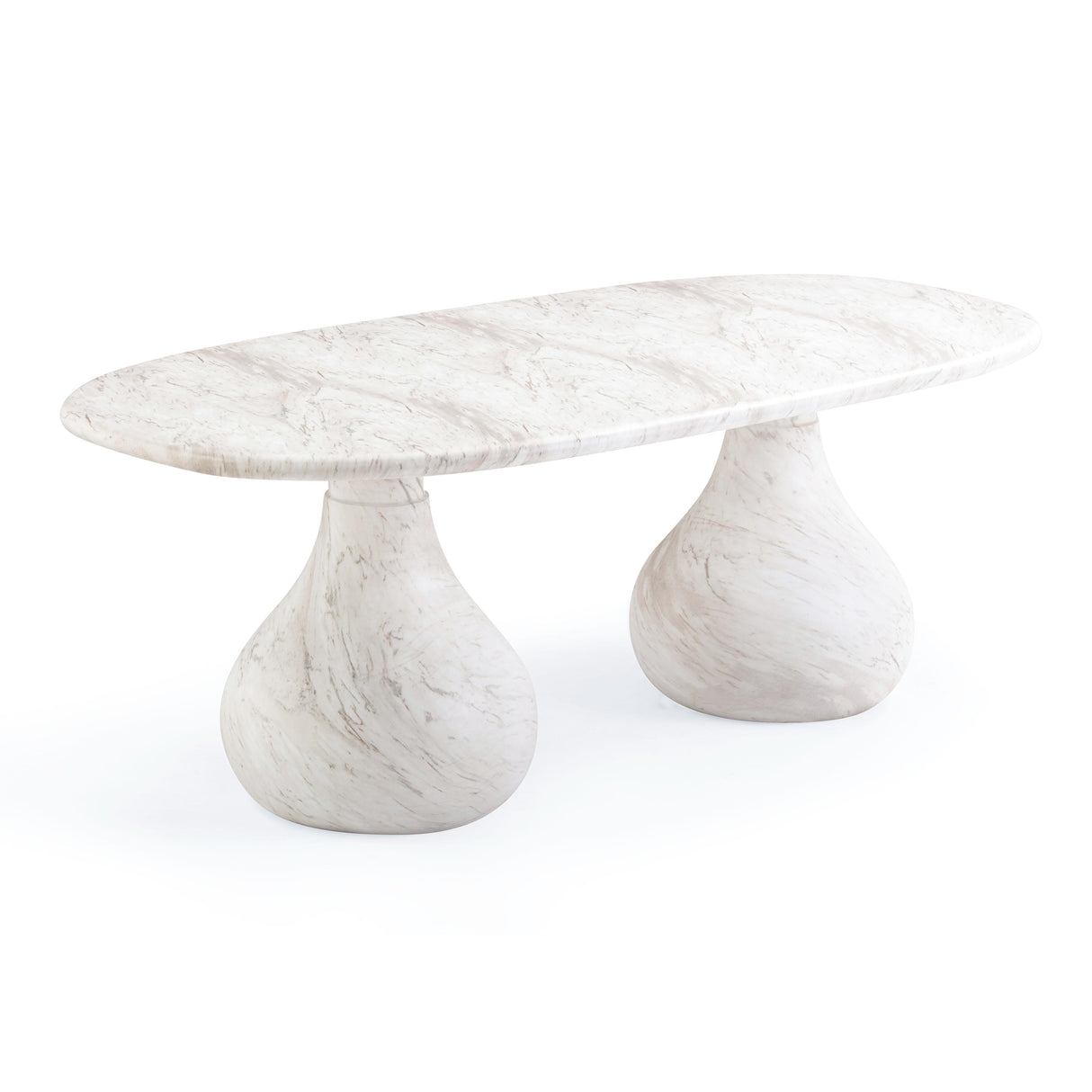 Smooch 87" Concrete Indoor / Outdoor Dining Table