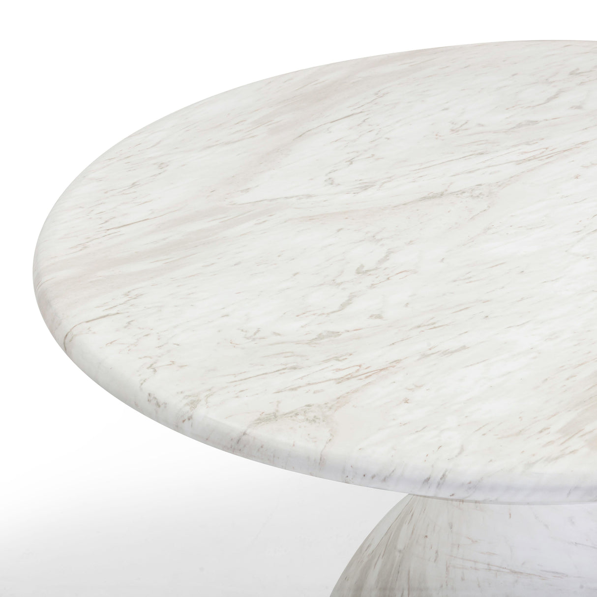 Smooch 47" Concrete Indoor / Outdoor Round Dining Table