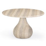 Smooch 47" Concrete Indoor / Outdoor Round Dining Table