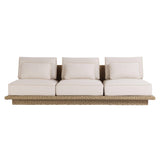 Mora Cream Outdoor Sofa (65"-96") - View 1