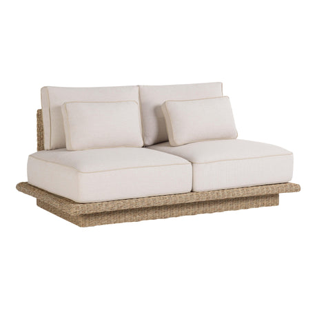 Mora Cream Outdoor Sofa (65"-96") - View 11
