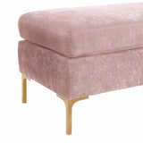 Delilah 55" Velvet Bench