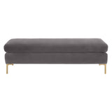 Delilah 55" Velvet Bench