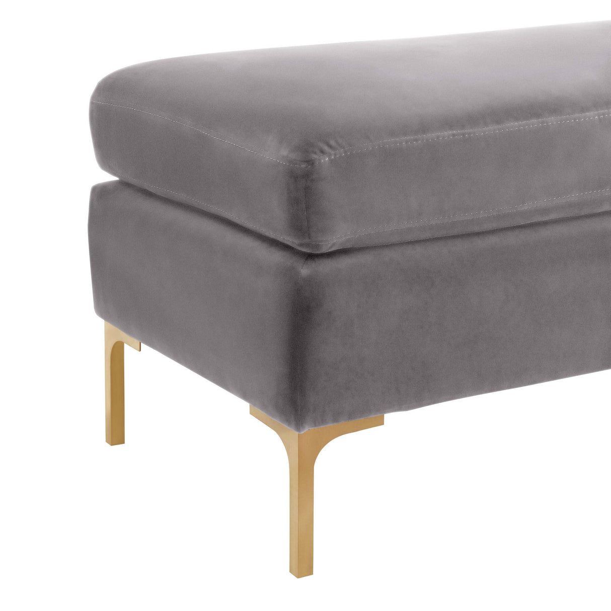 Delilah 55" Velvet Bench