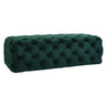 Kaylee 49" Velvet Ottoman
