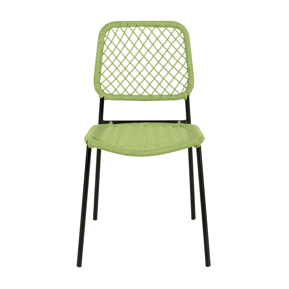 Lucy Dyed Cord Stackable Outdoor Dining Chair