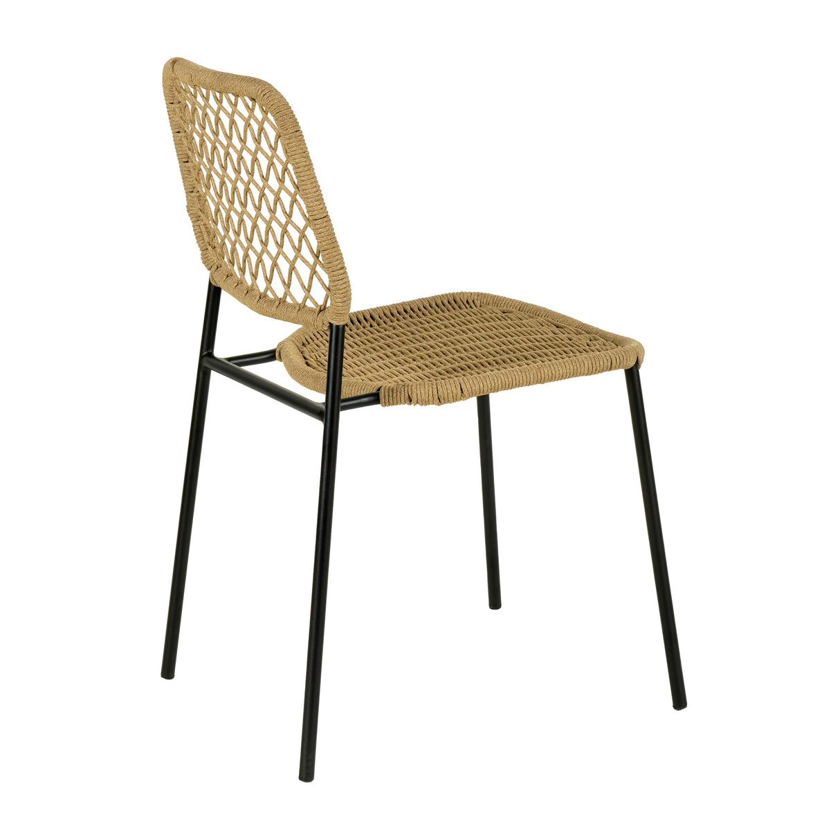 Lucy Dyed Cord Stackable Outdoor Dining Chair