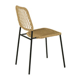 Lucy Dyed Cord Stackable Outdoor Dining Chair