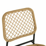 Lucy Dyed Cord Stackable Outdoor Dining Chair