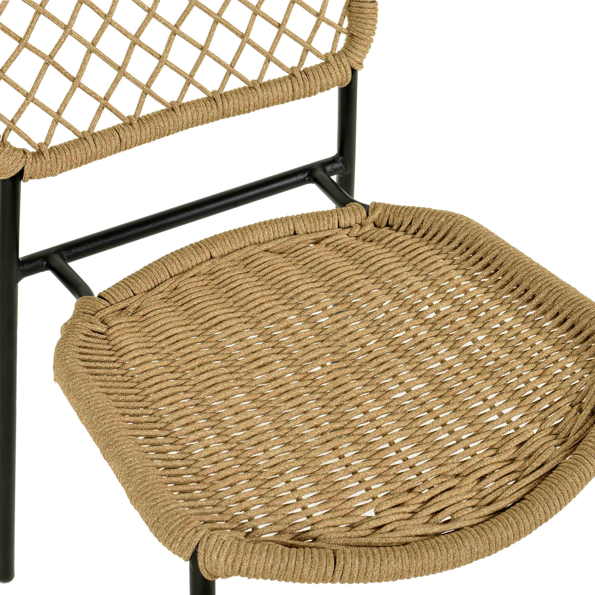 Lucy Dyed Cord Stackable Outdoor Dining Chair