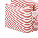 Saint Tropez Striped Stuffed Indoor / Outdoor Armchair