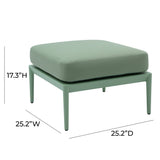 Kapri Outdoor Ottoman