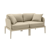 Kapri 55" Modular Outdoor Loveseat