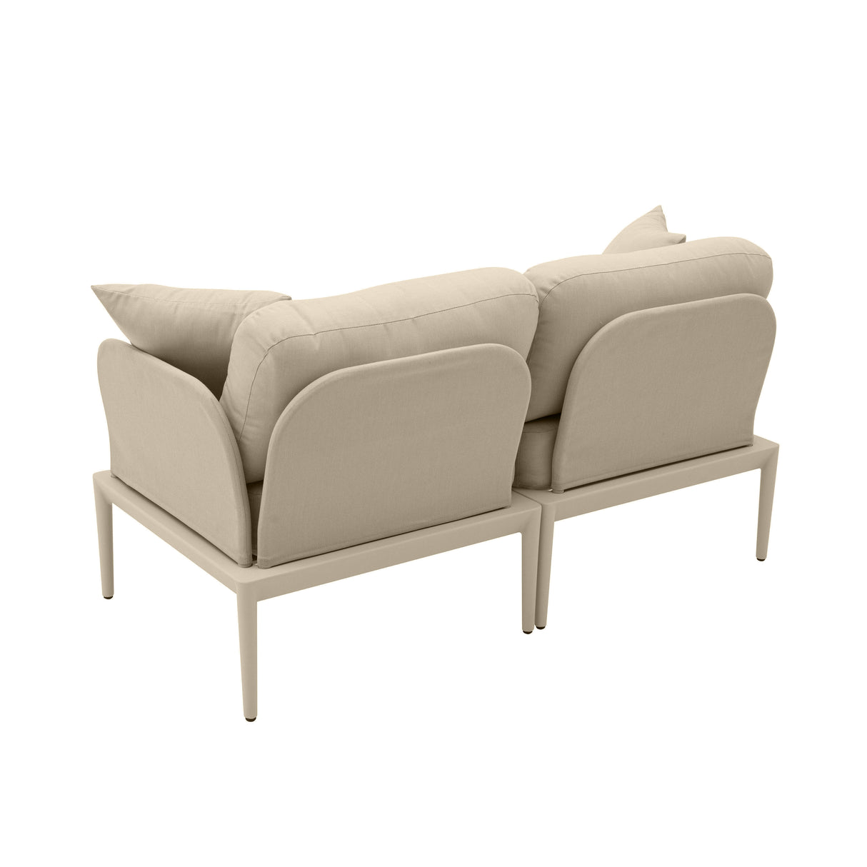 Kapri 55" Modular Outdoor Loveseat