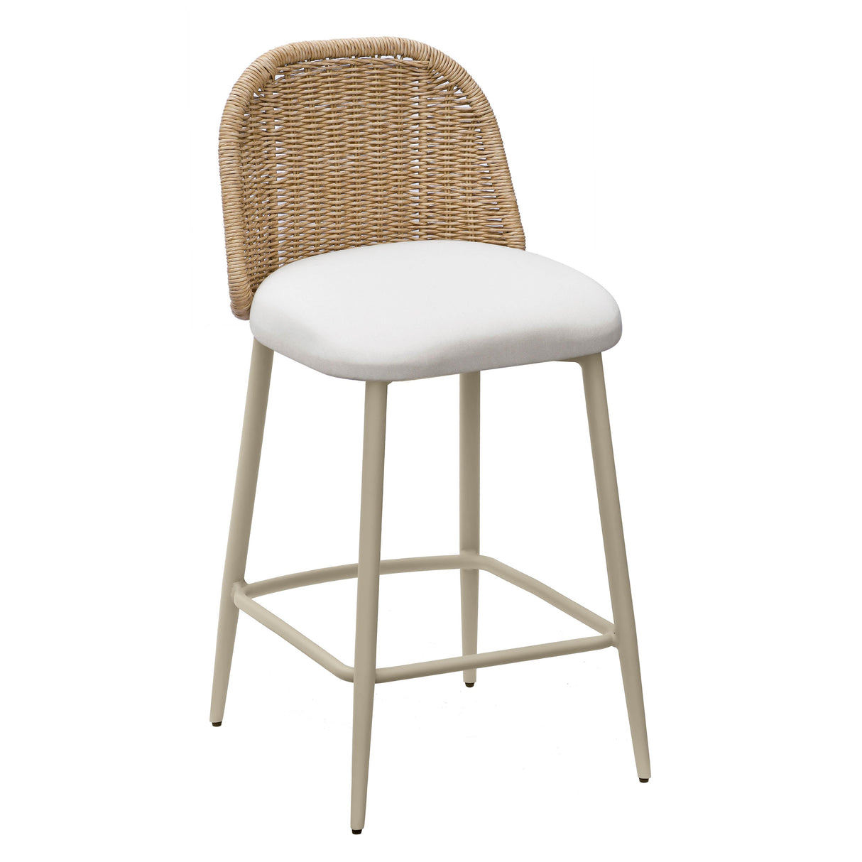 Alexa Performance Fabric Outdoor Stool