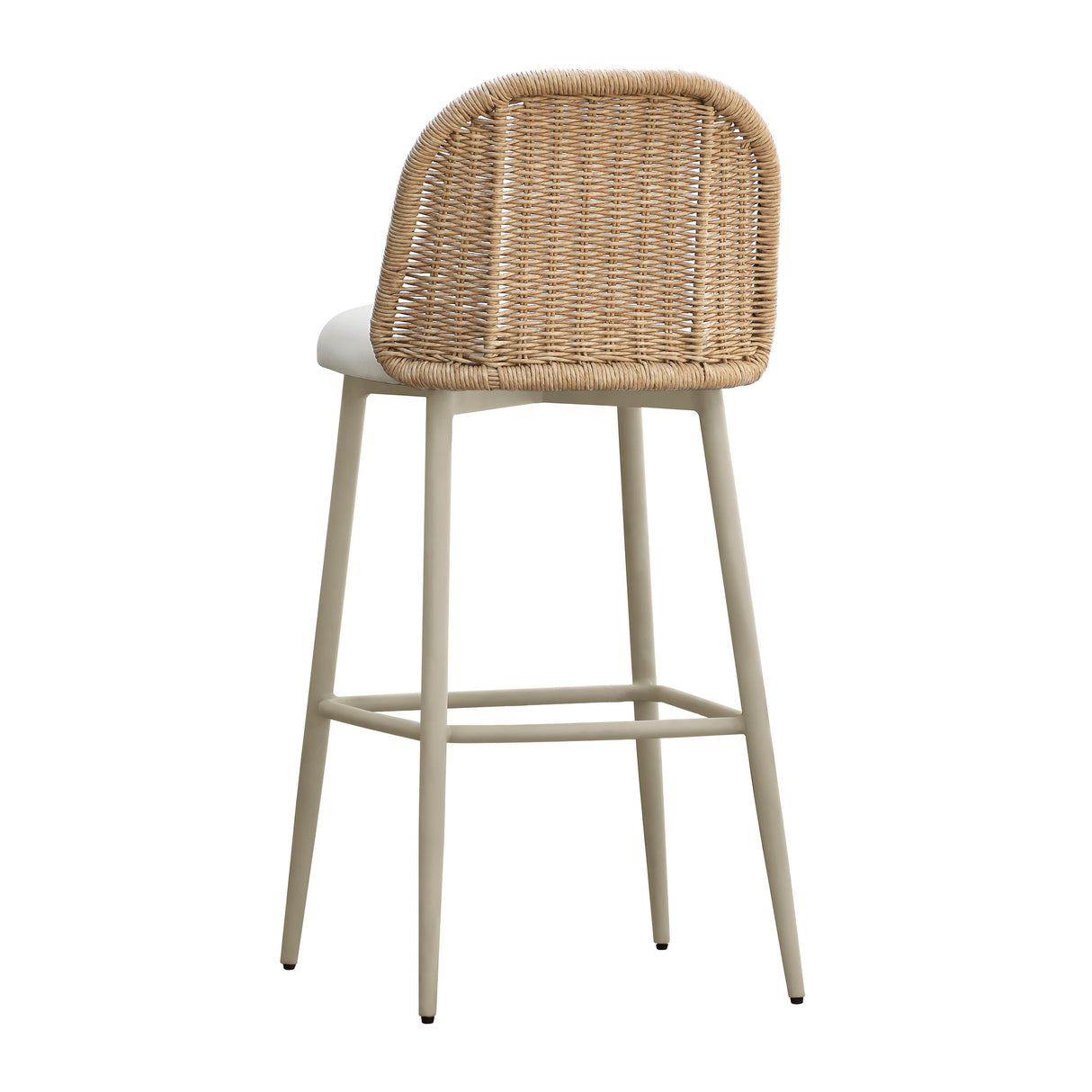 Alexa Performance Fabric Outdoor Stool