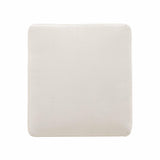 Dunes Cream Outdoor Ottoman