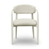 Annika Textured Outdoor Dining Arm Chair