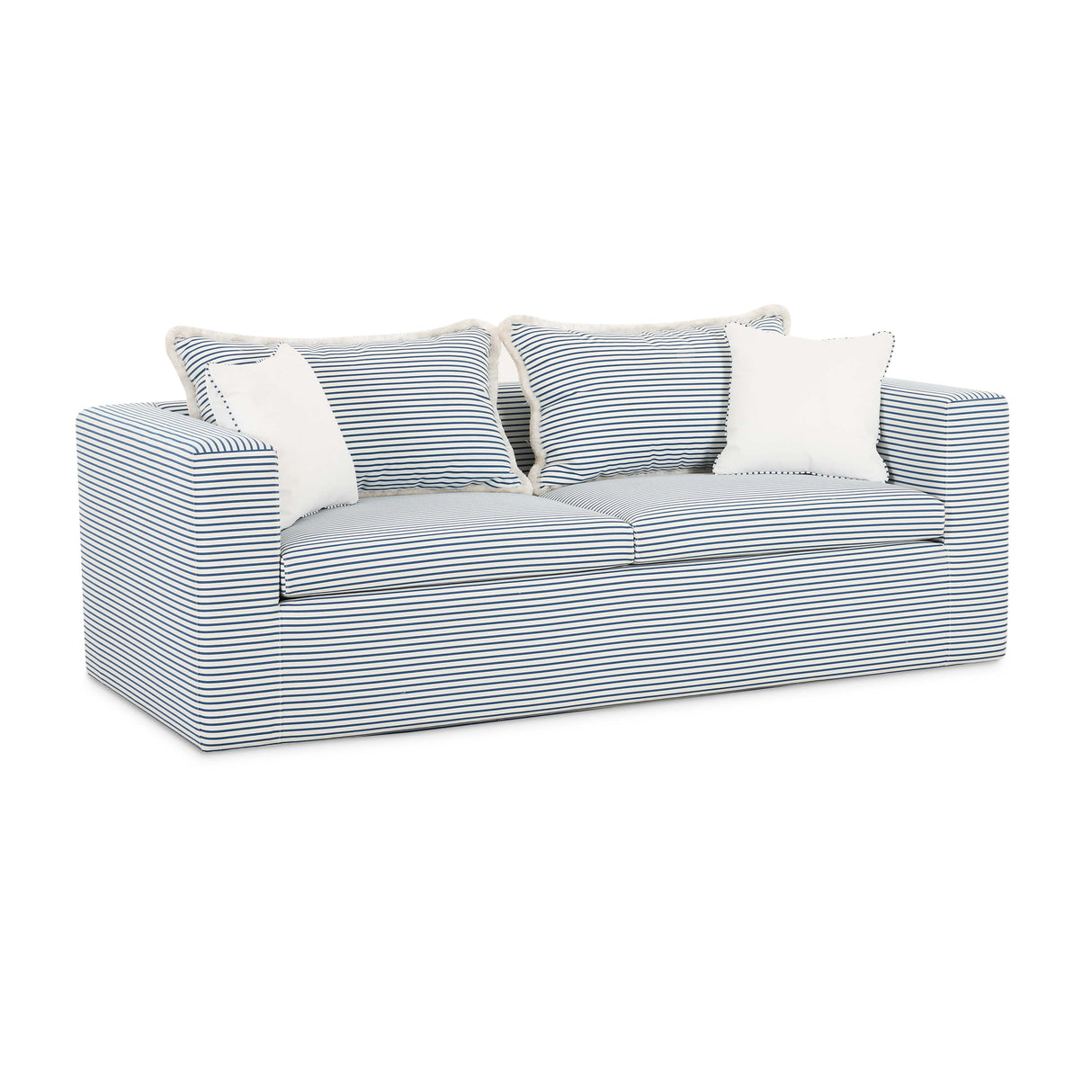 Salty 84.5" Striped Outdoor Sofa