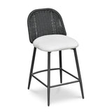 Alexa Performance Fabric Outdoor Stool