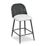 Alexa Performance Fabric Outdoor Stool