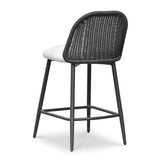 Alexa Performance Fabric Outdoor Stool