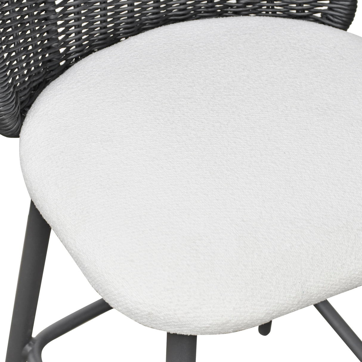 Alexa Performance Fabric Outdoor Stool