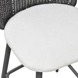 Alexa Performance Fabric Outdoor Stool