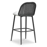 Alexa Performance Fabric Outdoor Stool
