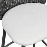 Alexa Performance Fabric Outdoor Stool