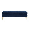 Delilah 55" Velvet Bench