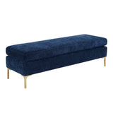 Delilah 55" Velvet Bench