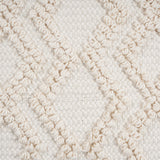 Inca Cream Cotton Pouf