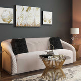 Grace 30" Glass Round Coffee Table