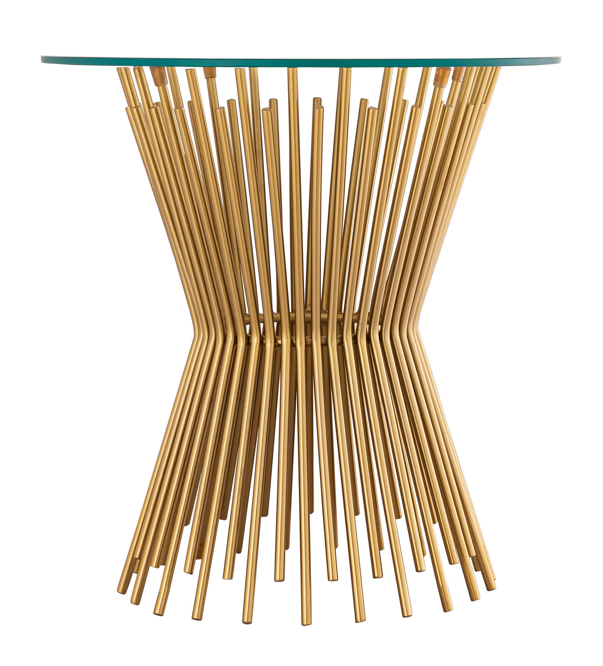 Grace Glass Round Side Table