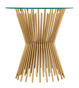 Grace Glass Round Side Table